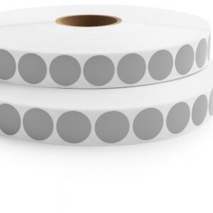 1SOS20 - 1'' Round , Silver Scratch-Off 20K Roll