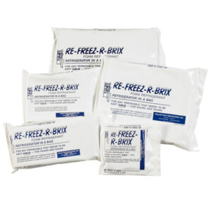 4 1/2 x 4 x 1 1/2" Re-Freez-R-Brix® Cold Bricks