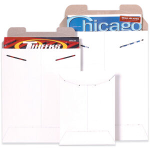 7 x 9" White Stayflats® Mailers