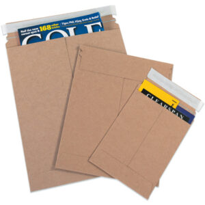 9 x 11 1/2" Kraft Self-Seal Stayflats Plus® Mailers