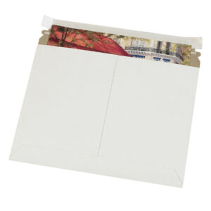 14 7/8 x 11 7/8" White Stayflats Lite® Mailers
