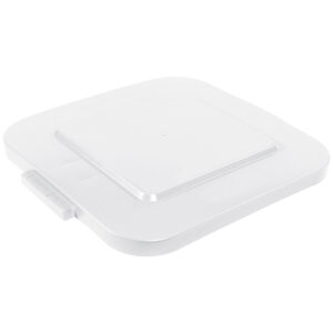 Rubbermaid® Brute® Square Trash Can Flat Lid - 40 Gallon, White