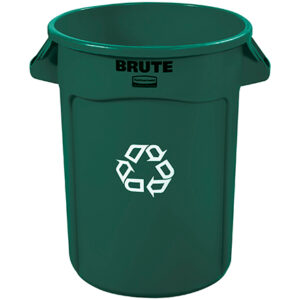 Rubbermaid® Brute® Recycling Container - 32 Gallon, Green