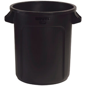 Rubbermaid® Brute® Trash Can - 10 Gallon, Black