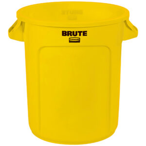 Rubbermaid® Brute® Trash Can - 10 Gallon, Yellow