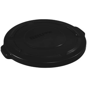 Rubbermaid® Brute® Flat Trash Can Lid - 20 Gallon, Black