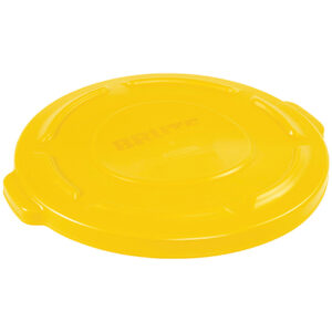 Rubbermaid® Brute® Flat Trash Can Lid - 20 Gallon, Yellow