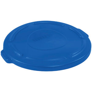 Rubbermaid® Brute® Flat Trash Can Lid - 32 Gallon, Blue