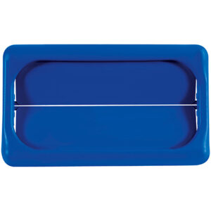 Rubbermaid® Slim Jim® Swing Top Lid - 23 Gallon, Blue