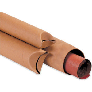 3 x 42" Kraft Crimped End Tubes