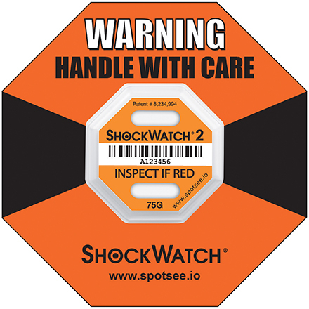 75G Shockwatch® 2 Indicators