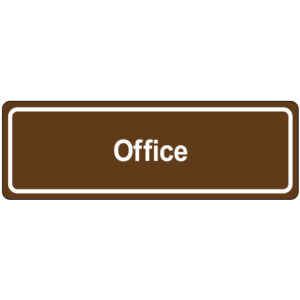 Door Sign - "Office"