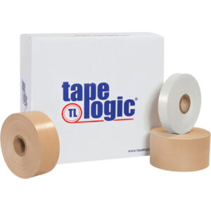 2" x 600' White Tape Logic® #6000 Non Reinforced Water Activated Tape
