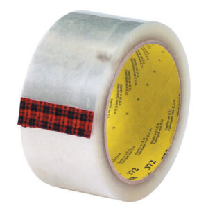 2" x 55 yds. Clear 3M™ 373+ Carton Sealing Tape