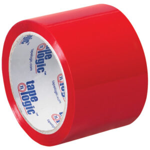 3" x 55 yds. Red Tape Logic® Carton Sealing Tape