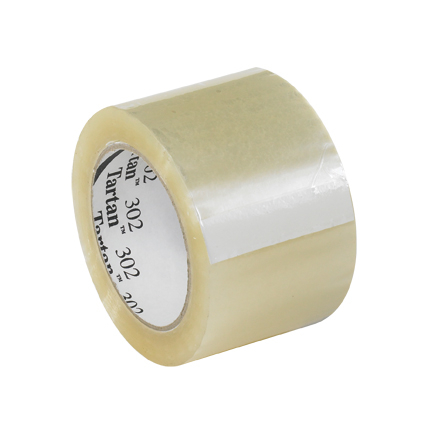 3" x 110 yds. Clear (6 Pack) Tartan™ Box Sealing Tape 302