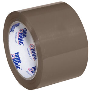 3" x 110 yds. Tan (6 Pack) Tape Logic® #600 Economy Tape