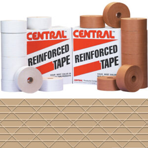 3" x 450' White Central® 250 Reinforced Tape