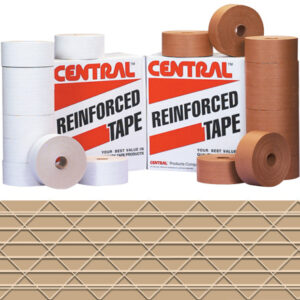 3" x 450' Kraft Central® 260 Reinforced Tape