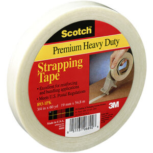 3/4" x 60 yds. Scotch® Filament Tape 893