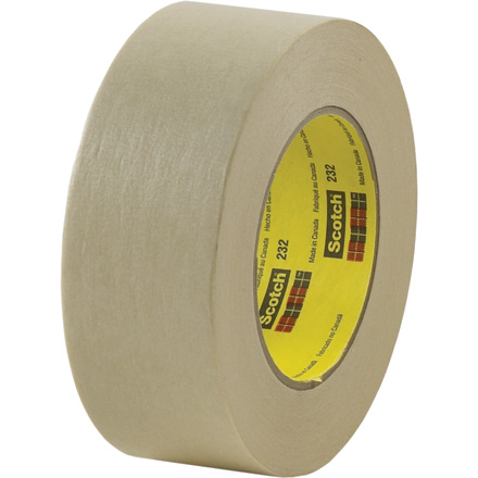 1 1/2" x 60 yds. (12 Pack) 3M High Performance Masking Tape 232