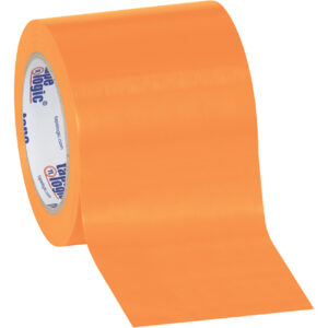 4" x 36 yds. Orange Tape Logic® Solid Vinyl Safety Tape