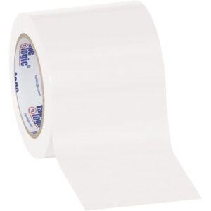 4" x 36 yds. White Tape Logic® Solid Vinyl Safety Tape