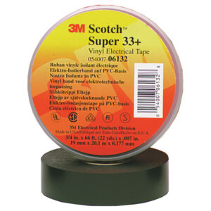 3/4" x 66' (10 Pack) Scotch® Super 33+ Vinyl Electrical Tape