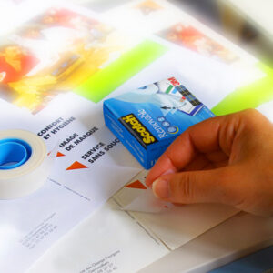 1" x 72 yds. Scotch® Magic™ Tape 811 (Removable)