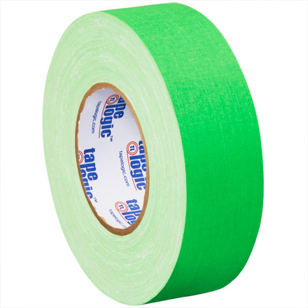 2" x 50 yds. Fluorescent Green (3 Pack) Tape Logic® 11 Mil Gaffers Tape