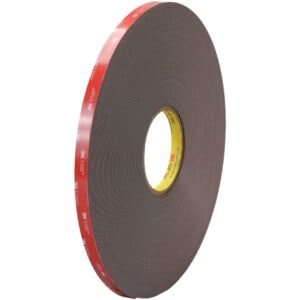3/4" x 5 yds. Black 3M™ 4947F VHB™ Tape