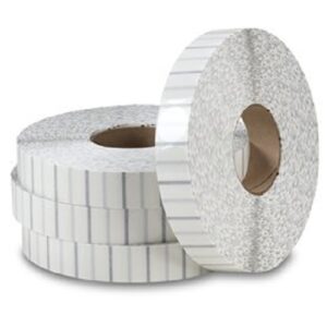 1.25CNP1365 - 1.25" Clear Tabs - 13,000 per roll - 65,000 per case