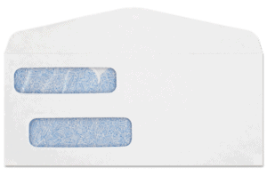 2370 - #9 - 24lb Wesco Tint SFI (DG-2) Double Window - 2500 per carton