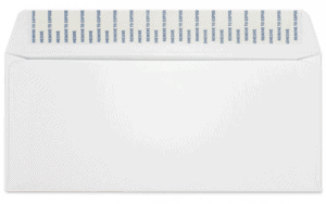 2590 - #10 - 24lb Western Sulphite SFI Regular Side Seam Kwik-Tak - 2500 per carton