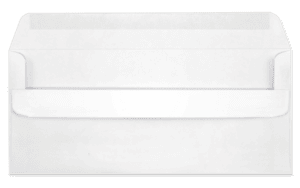 2591 - #10 - 24lb Western Sulphite Regular Side Seam Flip-Stik  - 2500 per carton
