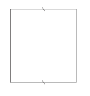 400-2400 DT - Direct Thermal Continuous Roll Labels - 4 3/16 width - 4 1/2 outside diameter - 1 core - 8 rolls per case
