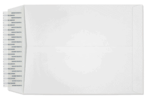 5257 - 9 x 12 - 28lb Western Sulphite SFI Open End Catalog Kwik-Tak - 500 per carton