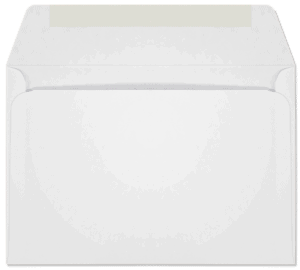7058 - A-8 (5 1/2 x 8 1/8) - 24lb Western Sulphite SFI Machine Insertable Announcement Envelope - 2500 per carton