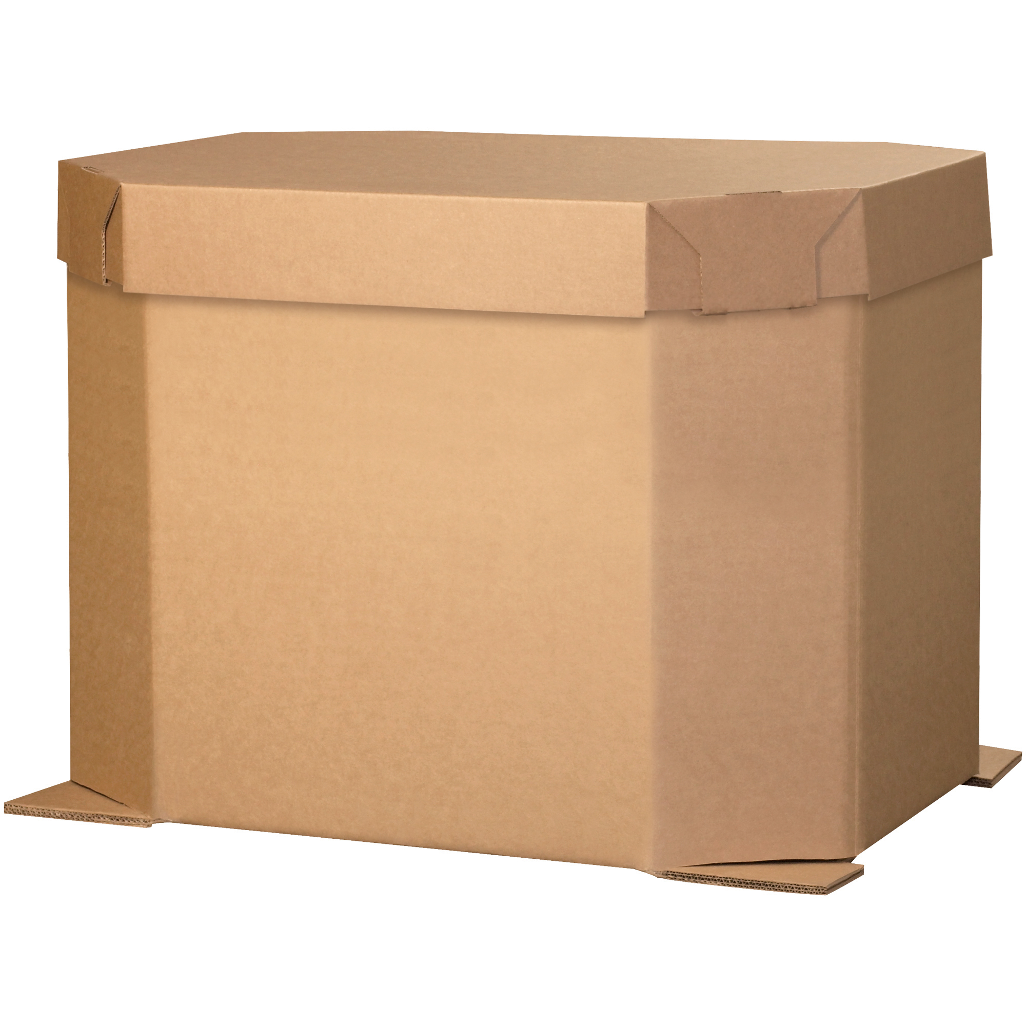 46 x 38 x 24" Octagon H.S.C. Bottom 1300# TW Bulk Bin