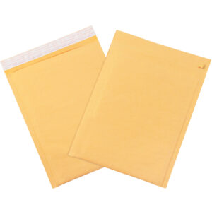 7 1/4 x 12" Kraft (25 Pack) #1 Self-Seal Bubble Mailers w/Tear Strip