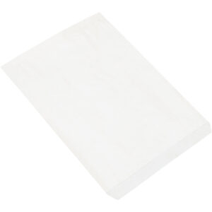 10 x 13" White Flat Merchandise Bags