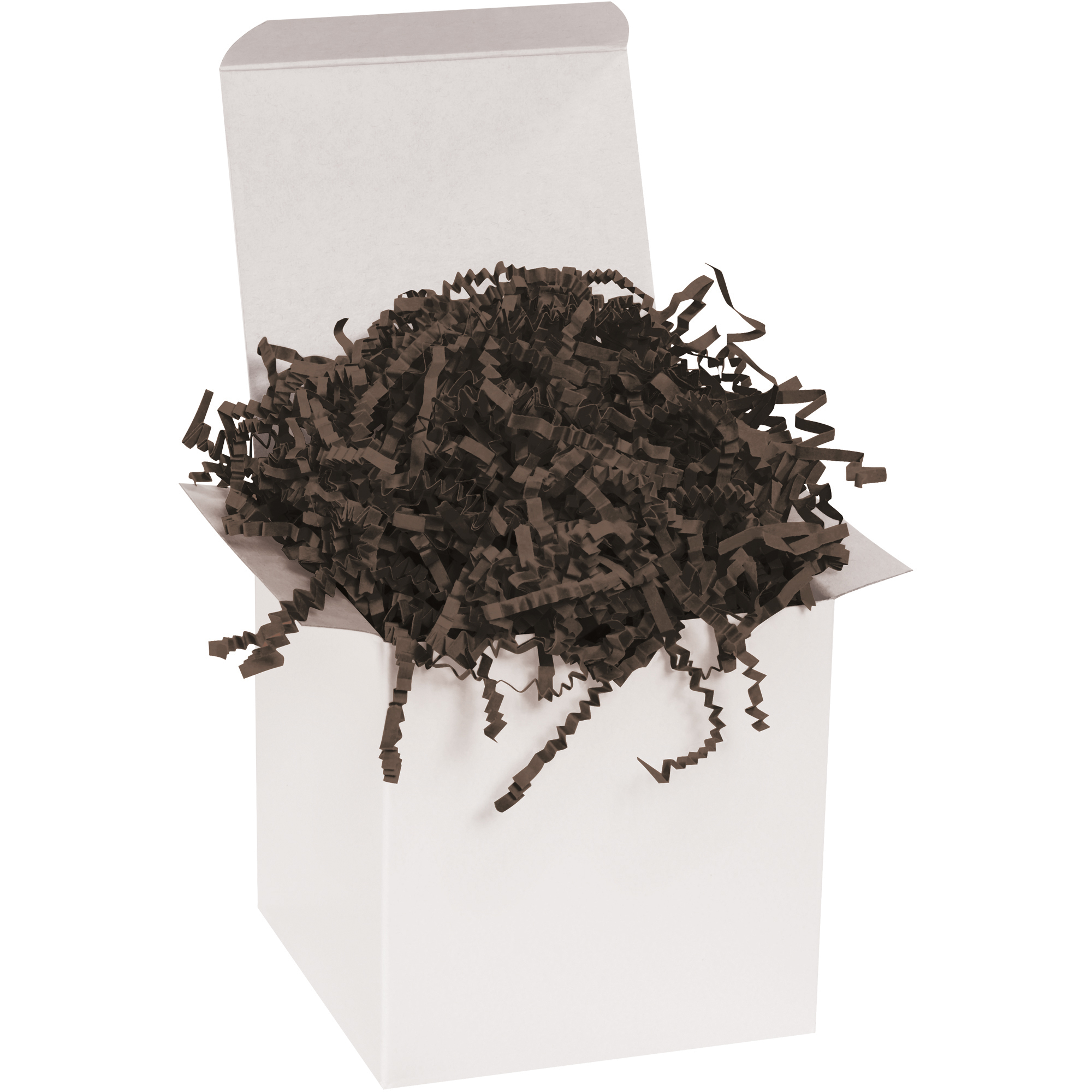 10 lb. Chocolate Crinkle Paper | Hybrid Shipping Supplies