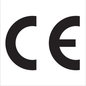 1 x 1" - "C E" Regulated Labels