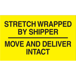 3 x 5 "Stretch Wrapped By Shipper"