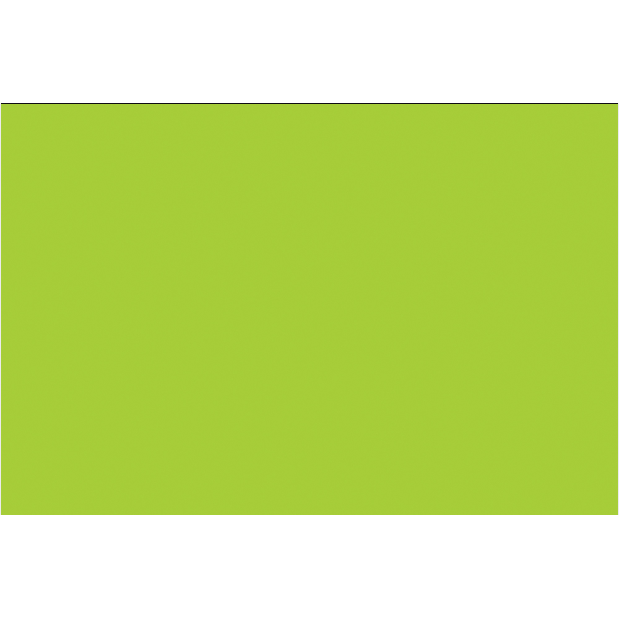 2 x 3" Fluorescent Green Inventory Rectangle Labels