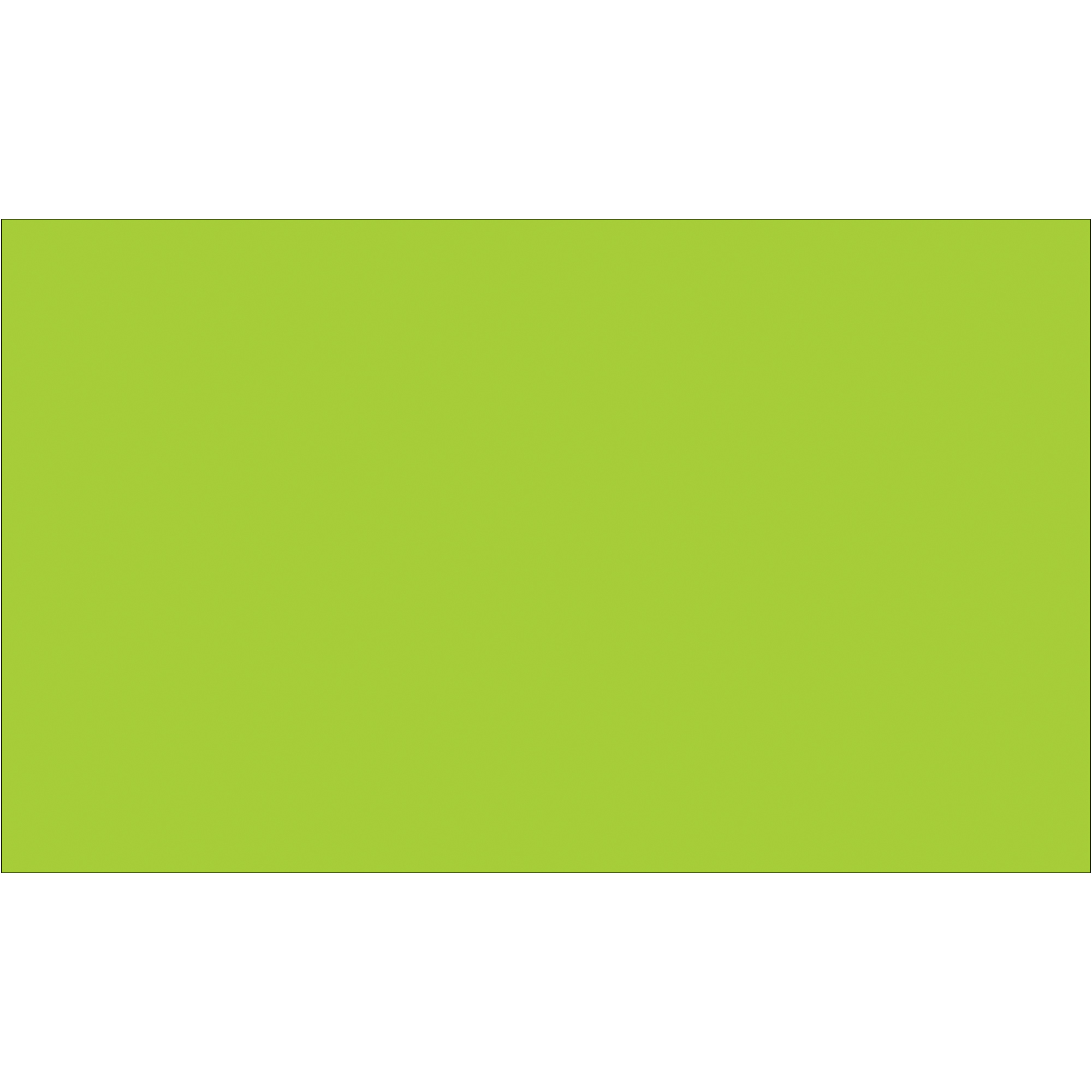 3 x 5" Fluorescent Green Inventory Rectangle Labels