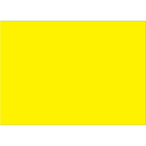 5 x 7" Fluorescent Yellow Inventory Rectangle Labels