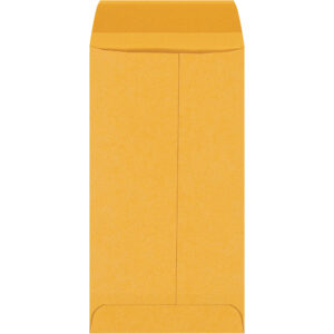 3 1/2 x 6 1/2" Kraft Gummed Envelopes