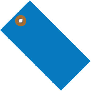 6 1/4 x 3 1/8" Blue Tyvek® Shipping Tags