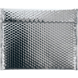 13 3/4 x 11" Silver Glamour Bubble Mailers